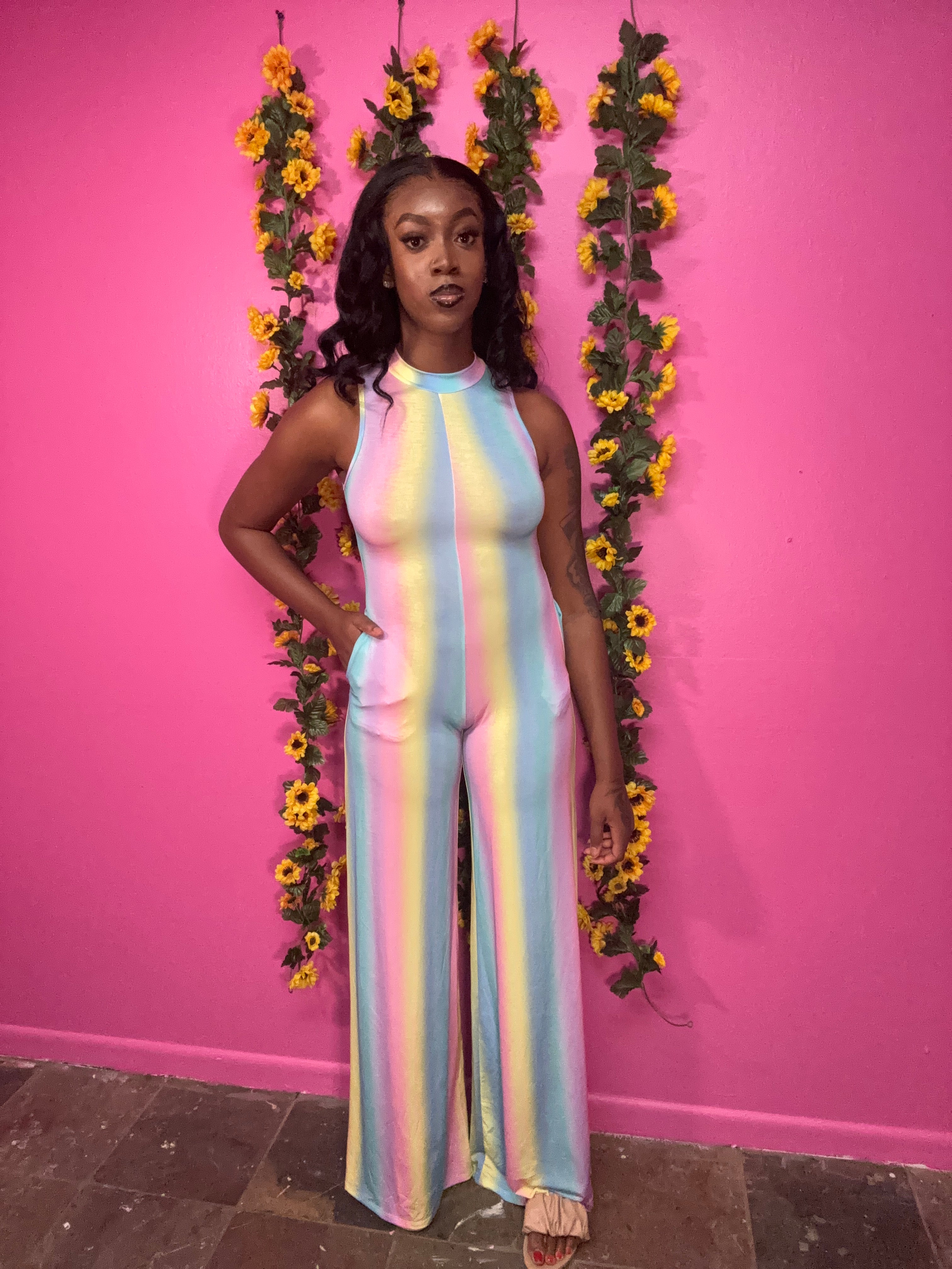 Colorful jumpsuit online